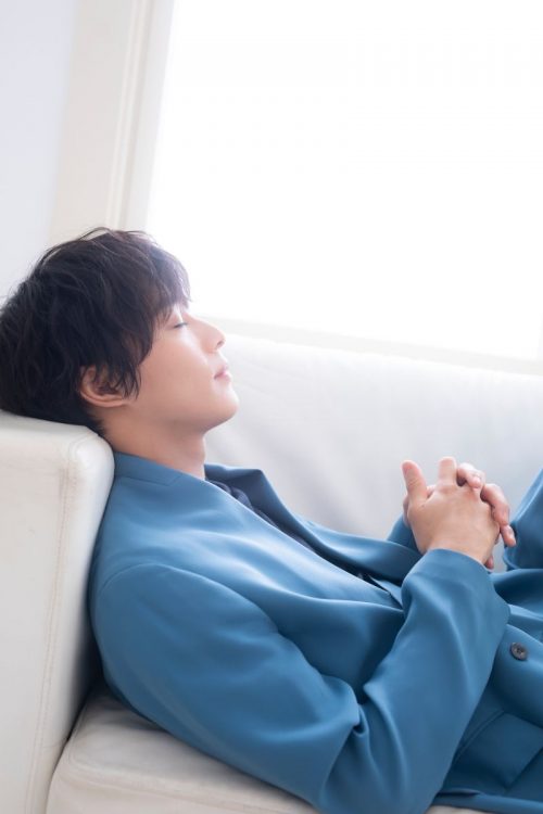 絵になる姿（撮影／田中智久）