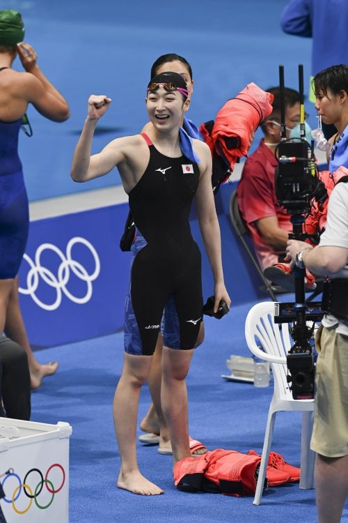 リレーのみの出場だったが日本を背負った池江（写真／雑誌協会代表撮影）