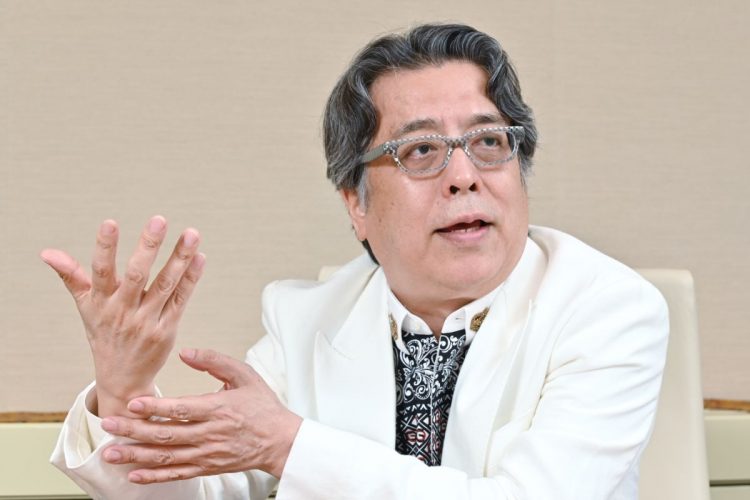 医師会の姿勢を問う小林よしのり氏（写真：太田真三）