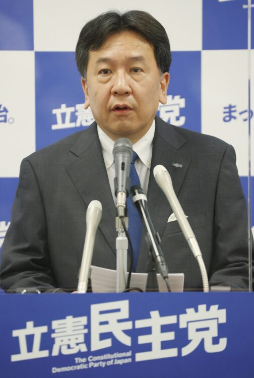 野党の各党の「顔」は長年変わらない（時事通信フォト）