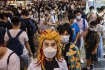 2021年7月、香港で開催されたアニコム香港の様子。アジア圏で日本のアニメ、ゲームの人気は高い(AA/時事通信フォト)