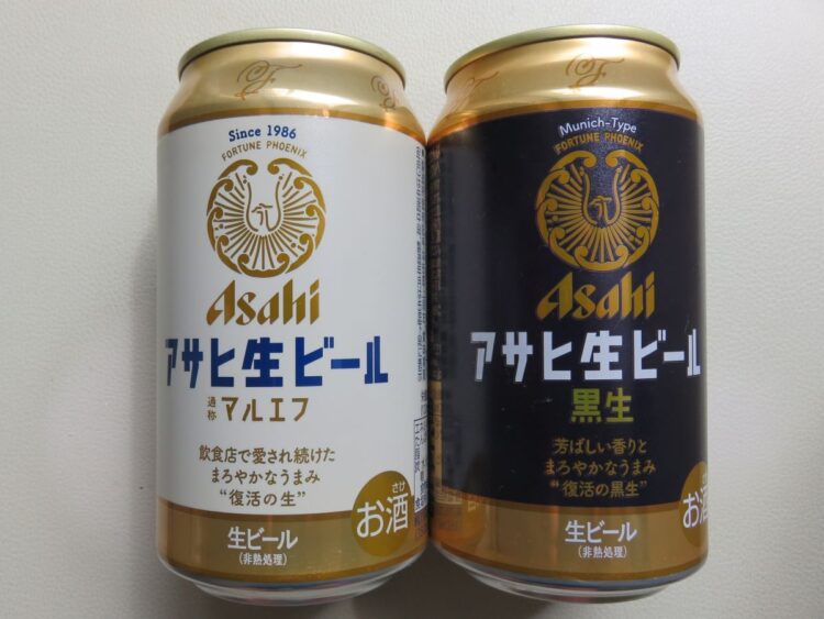 生産が追いつかずに一時休売となった「アサヒ生ビール（通称マルエフ）」