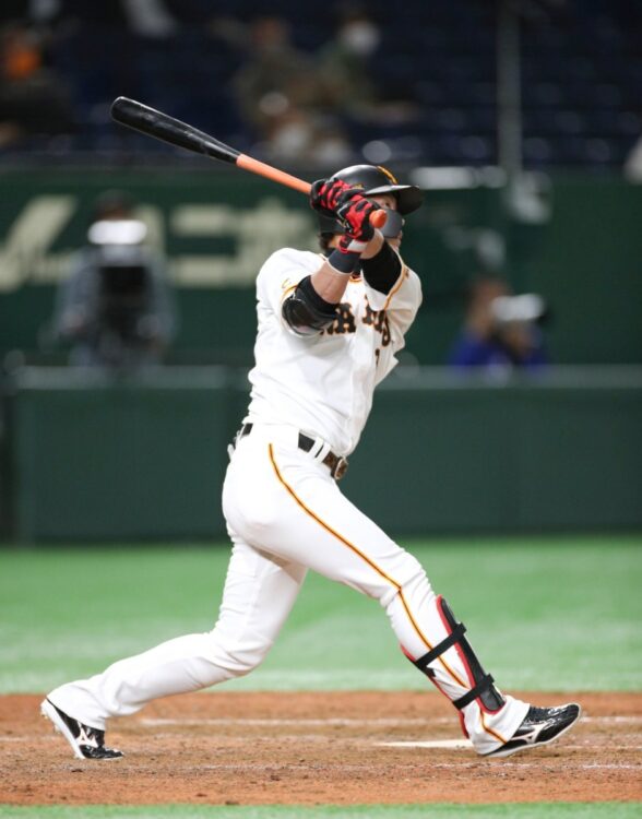 今季開幕戦では代打サヨナラ本塁打を放った（時事通信フォト）