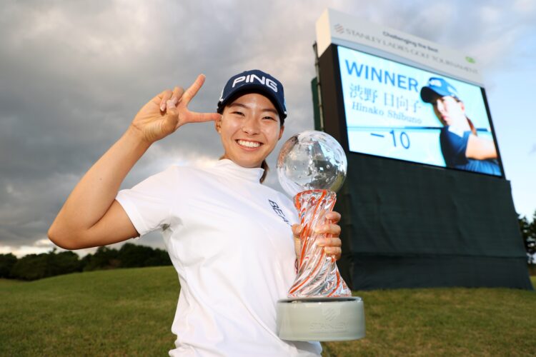 渋野日向子の後輩たちが活躍中（GettyImages）