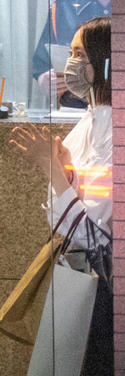 マスク姿も美しい