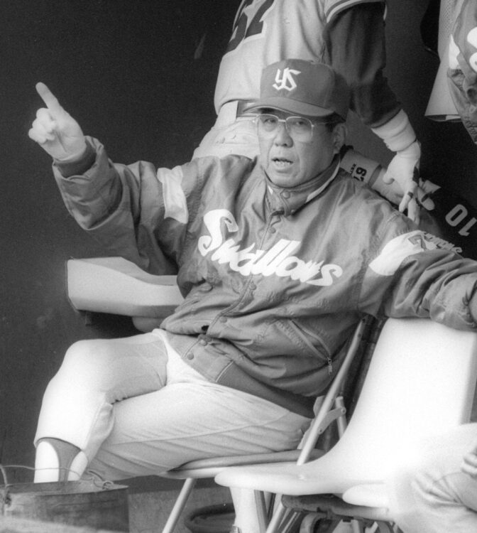 野村克也氏(写真/共同通信社)