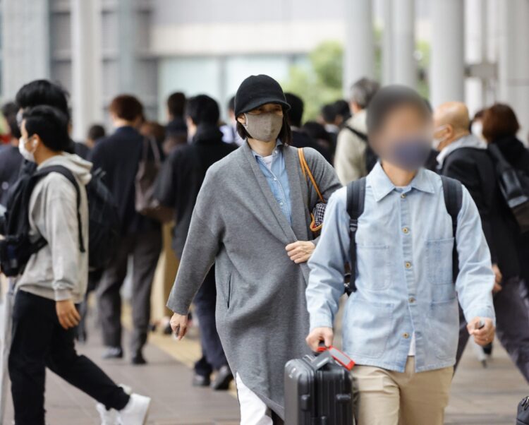 品川駅でも目立つオーラ