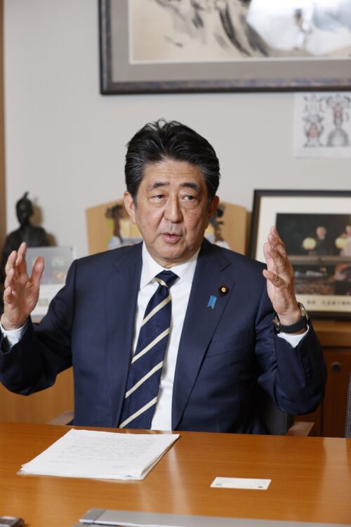 安倍晋三・元首相（写真／共同通信社）