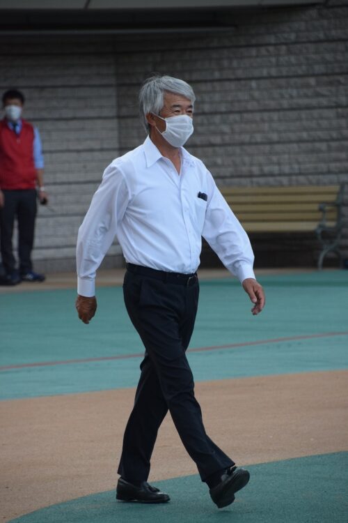 グランアレグリアを管理する藤沢和雄調教師