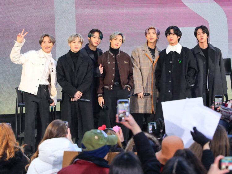 BTSのメンバーたち（Getty Images）