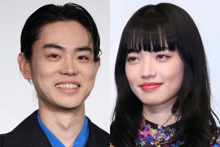 結婚を発表した菅田将暉と小松菜奈