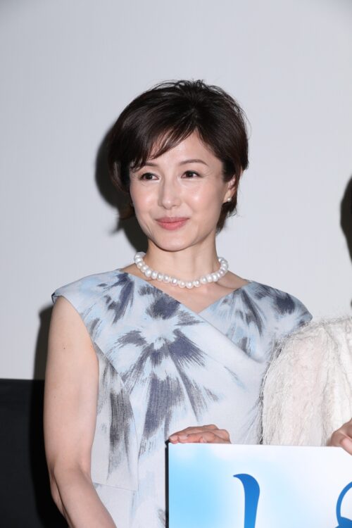 衆議院議員・後藤田正純氏を夫に持つ女優・水野真紀