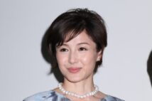 衆議院議員・後藤田正純氏を夫に持つ女優・水野真紀