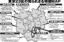 東京23区の知られざる特徴MAP