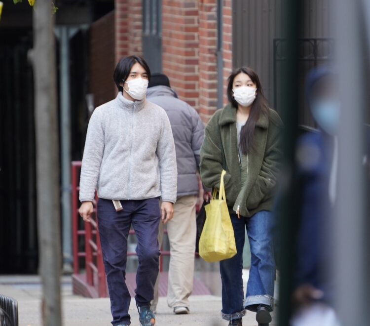 艶やかな髪の眞子さん