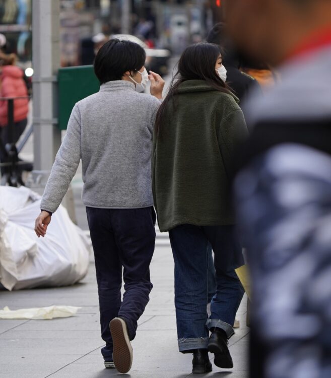 冬は気温が下がる北米の地