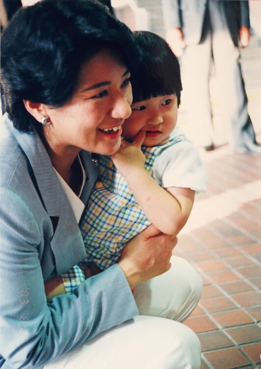 雅子さまと愛子さまを近くから撮影