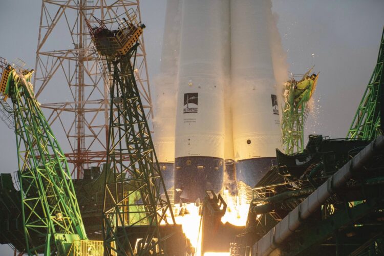 今年3月、デブリ回収のための実証衛星をバイコヌール宇宙基地から打ち上げた（写真提供／GK Launch Services）