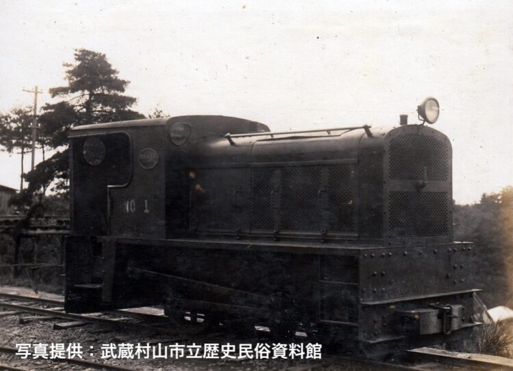 村山軽便鉄道を走っていた24ドイッツ製7tディーゼル機関車