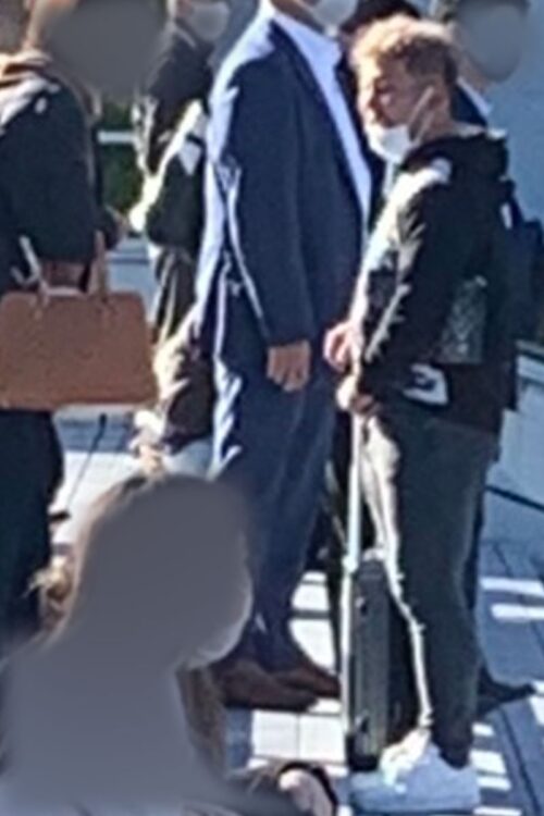 都市対抗野球観戦に訪れた大下