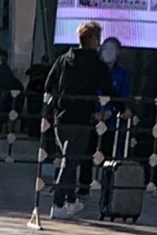 都市対抗野球を観戦しに球場に入る大下