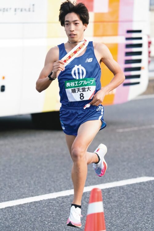 東京五輪入賞選手にも注目が集まる次の箱根駅伝（写真は三浦龍司選手。Sports Press JP／AFLO）