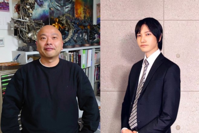 漫画家・武村勇治さん（左）と漫画原作者デビューした中島博之弁護士