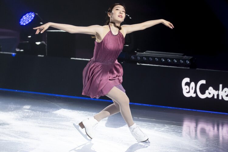 プロスケーターとしてアイスショーなどに出演するかたわら、母親が運営するマネージメント会社の理事に（Getty Images）