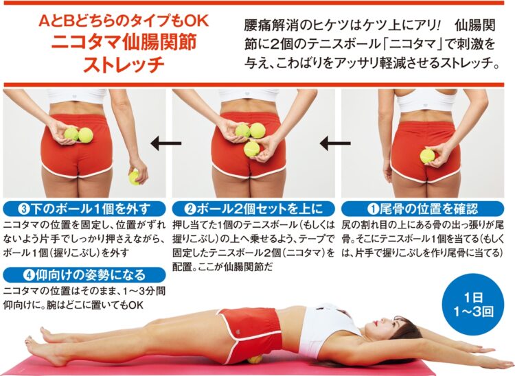 ニコタマ仙腸関節ストレッチ