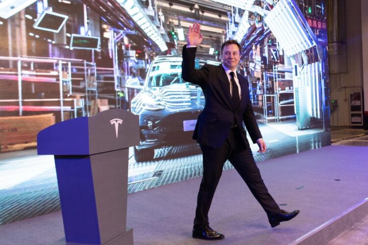 テスラを率いるイーロン・マスクCEO