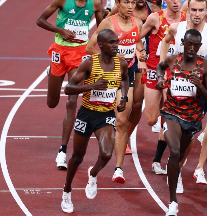 先の11月末にハーフで世界新も出したキプリモ選手（写真は五輪時。JMPA）