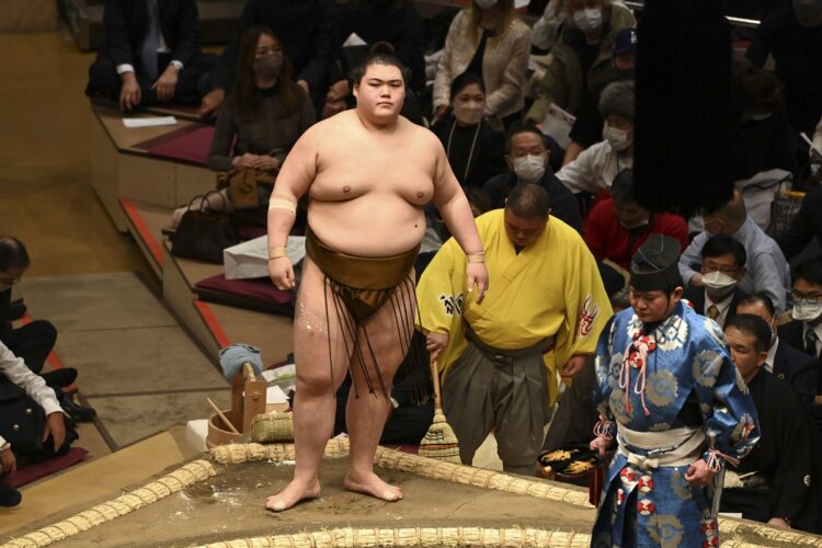 元横綱・大鵬の孫で、元関脇・貴闘力の三男である王鵬（写真／JMPA）