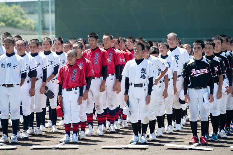 村田兆治氏が開催していた離島甲子園には南から北までさまざまな島嶼部の中学生球児を招いていた