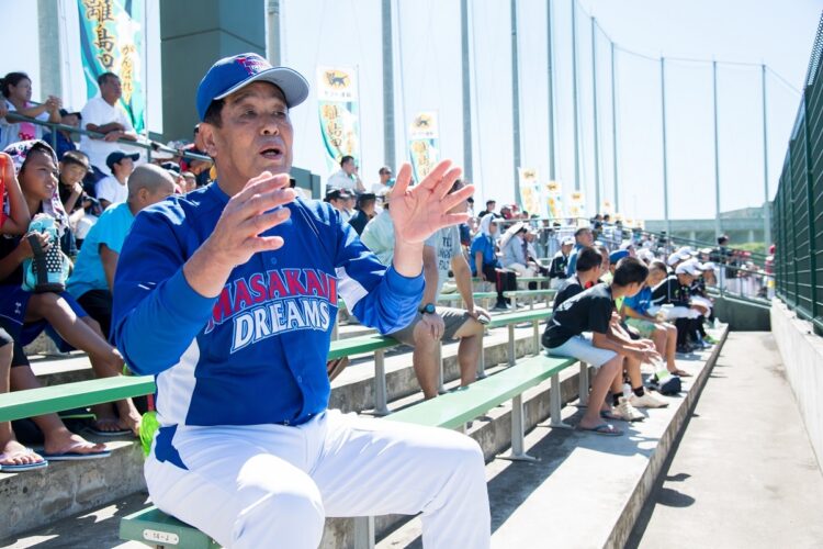 他のチームから選手を借りることもあるというのが離島甲子園