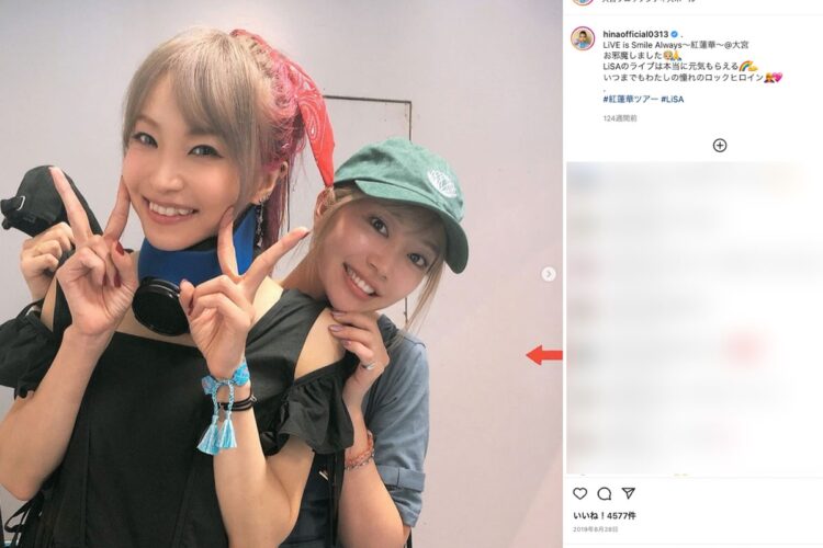 （梅村妃奈子の公式インスタグラムより）