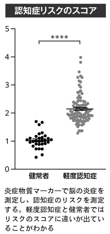 認知症リスクのスコア