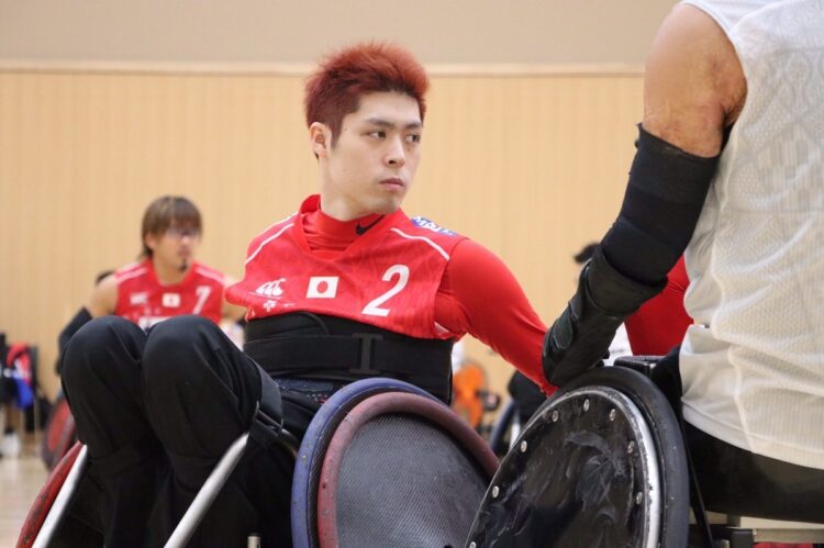 東京パラリンピック2020でメダル獲得に貢献した車いすラグビーの長谷川勇基選手。