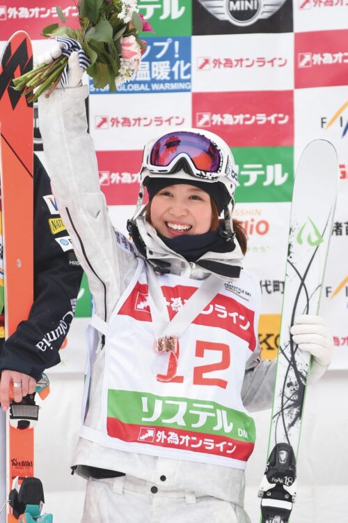 星野純子／モーグル（フリースタイルスキー）（Getty Images）