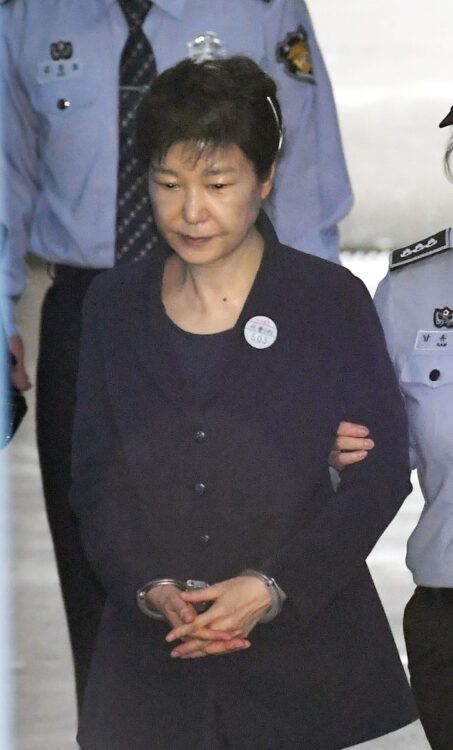 朴槿恵前大統領の獄中手記が波紋を広げている（写真／共同通信社）