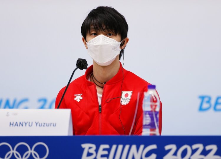 会見では「9才」の自分に言及した羽生選手(写真/Getty Images)