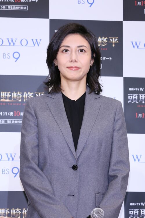 アラ還おばさん役に挑戦した松嶋