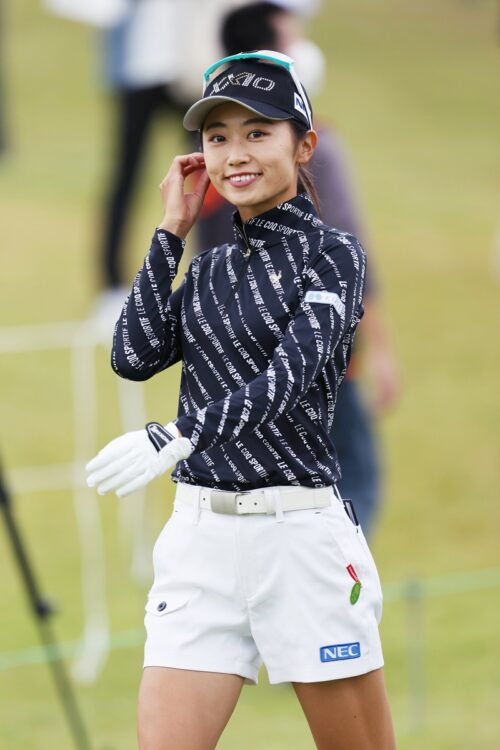 安田祐香選手も父親にゴルフ練習場へ連れていかれたことが（時事通信フォト）