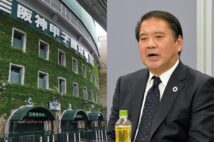 寶会長に聞いた(時事通信フォト)