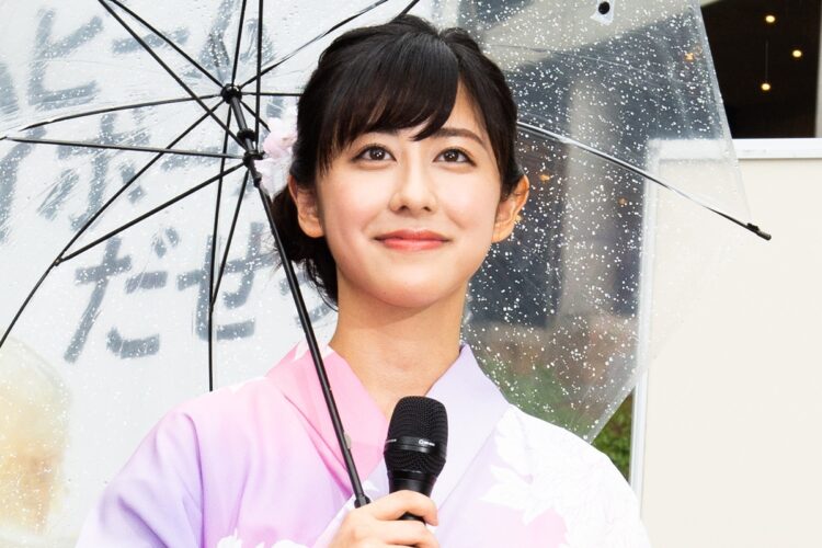 入社直後から番組に出演していた斎藤ちはるアナ（2019年）