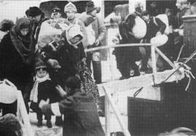 樺太の真岡から函館への引き揚げの様子