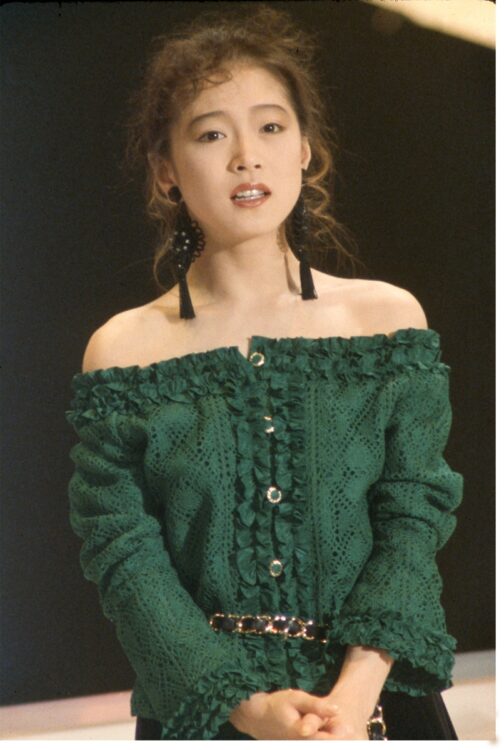 中国ではこの時代の明菜と同じメイクが流行中（写真は1988年撮影）