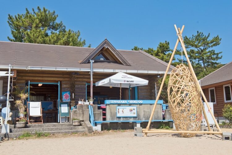 Beach Cafe 砂浜食堂（大分県速見郡日出町大神6842　糸ヶ浜海浜公園内）