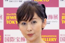 長女が女優デビューをしていることが分かった斉藤由貴（時事通信フォト）