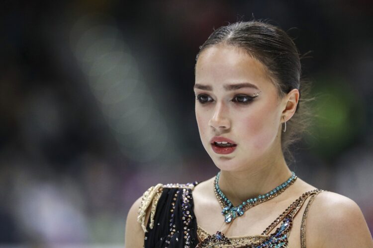 プーチン氏のお気に入りとされる、平昌五輪フィギュアスケート女子シングル金メダリストのアリーナ・ザギトワ氏（写真／共同通信社）