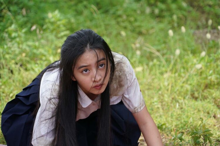 体当たりの演技に挑戦（c）2022「牛首村」製作委員会